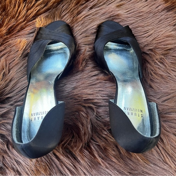 Stuart Weitzman “Crissy” Satin Pumps - Picture 10 of 14